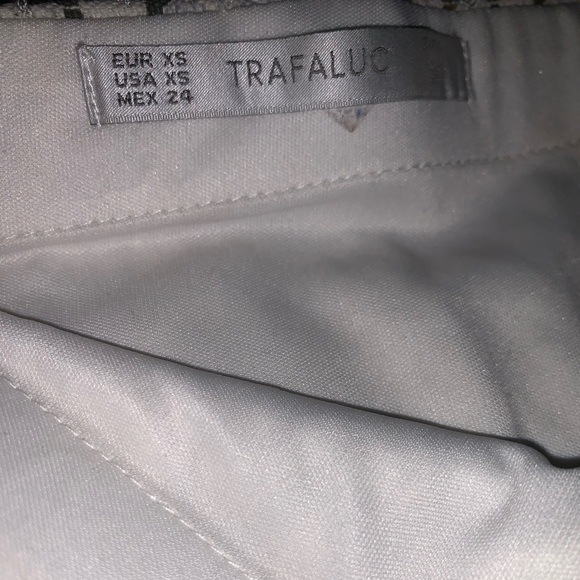 Zara White and Orange Beaded Sequin Mini Skirt - Picture 8 of 8